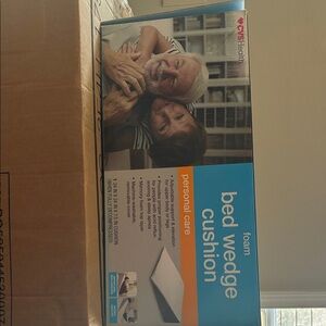 CVS Health Foam Bed Wedge Cushion - Blue/White